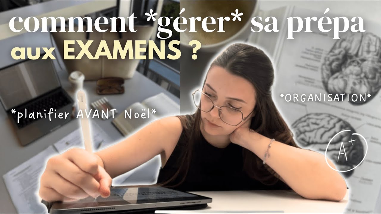 Comment GÉRER sa préparation aux examens ? ✨ 12 tips organisation + motivation