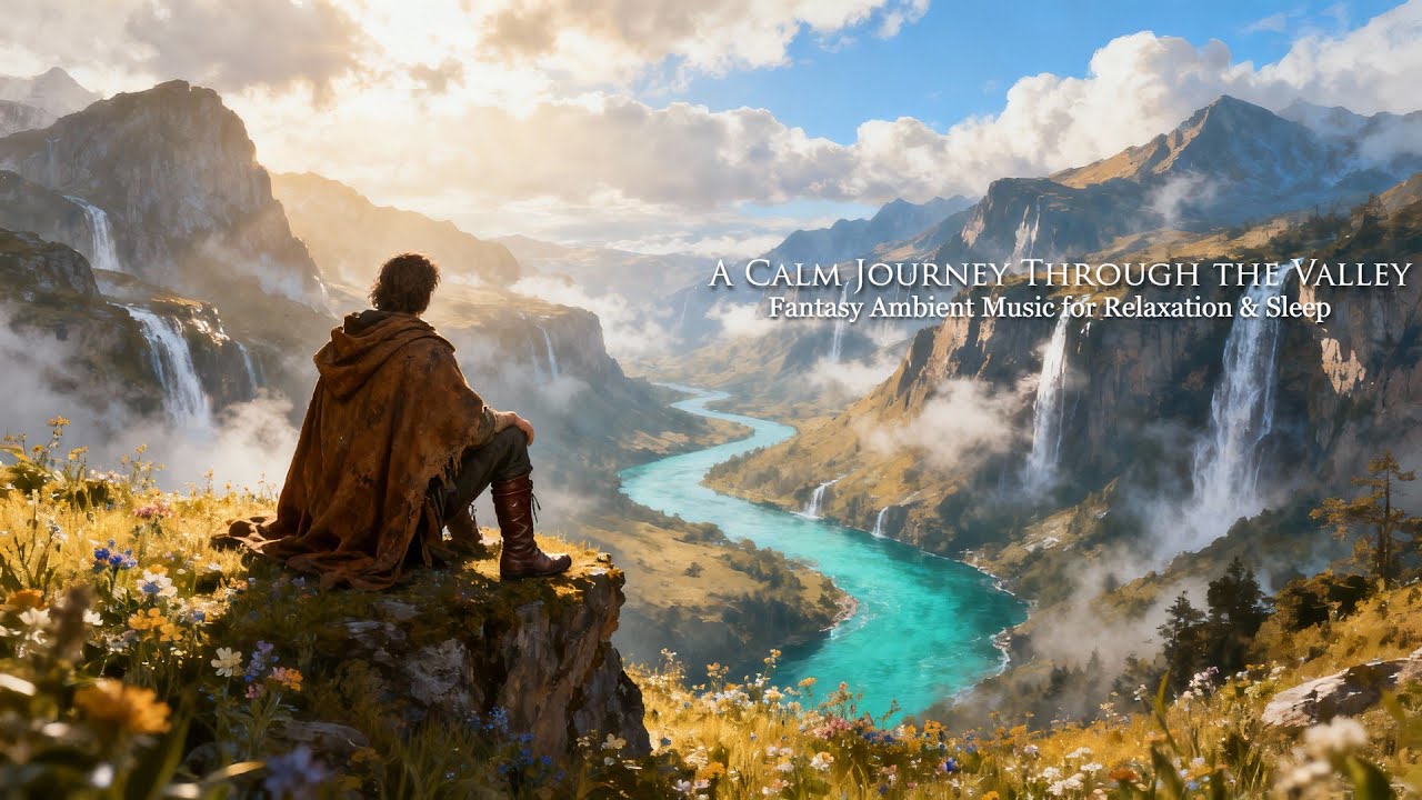 A Calm Journey Through the Valley Fantasy Ambient Music for Relaxation & Sleep