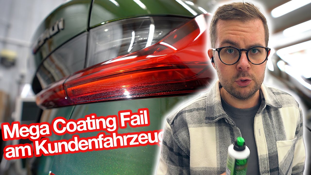 Eingebranntes Coating am Kundenfahrzeug / schafft das die 3D 520 Politur? / GLOSSBOSS
