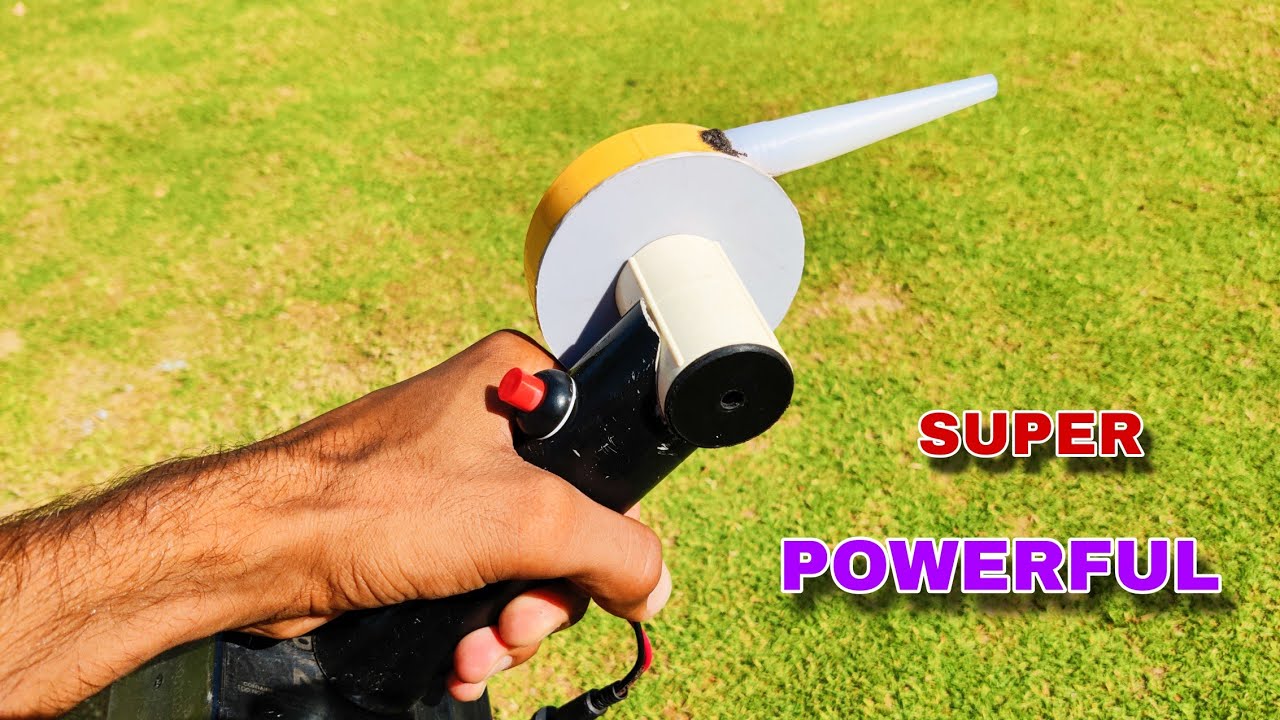 How to make a Small but Powerful Air Blower