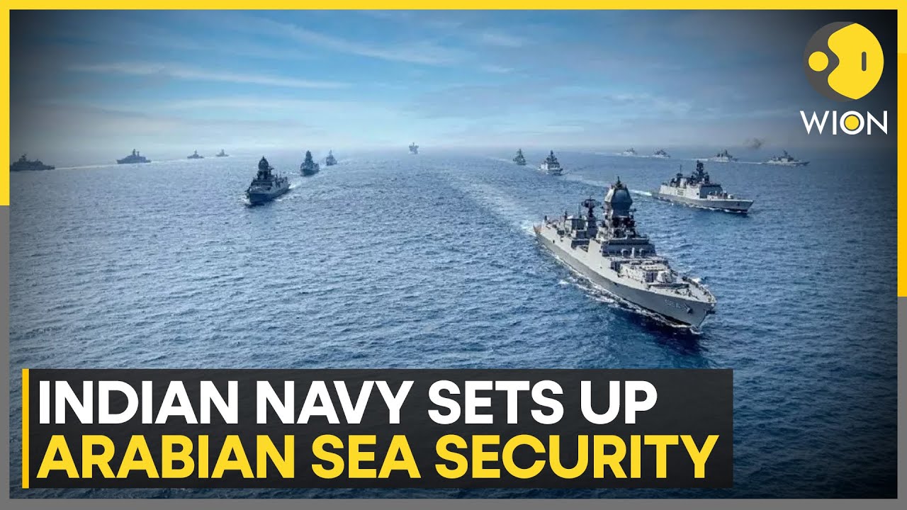 Indian Navy steps up Arabian Sea security, deploys frontline destroyers | WION