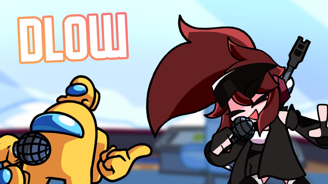 FNF D'low, But it's Yellow Crewmate Vs. Tactie! (FNF IMPOSTOR - DLOW BUT TACTIE SINGS IT)