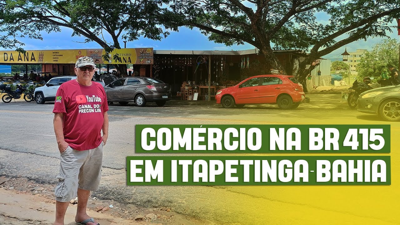 COMÉRCIO NA BR 415 EM ITAPETINGA BAHIA | RESTAURANTE CHURRASCARIA E LOJA DE ARTESANATOS