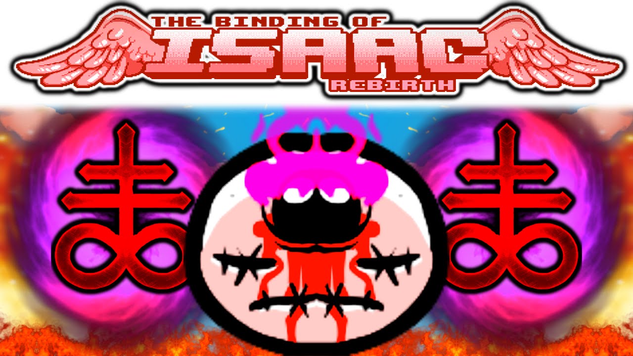 The Binding of Isaac REBIRTH: BRIMSTONE + SPOON BENDER + ANTI GRAVITY