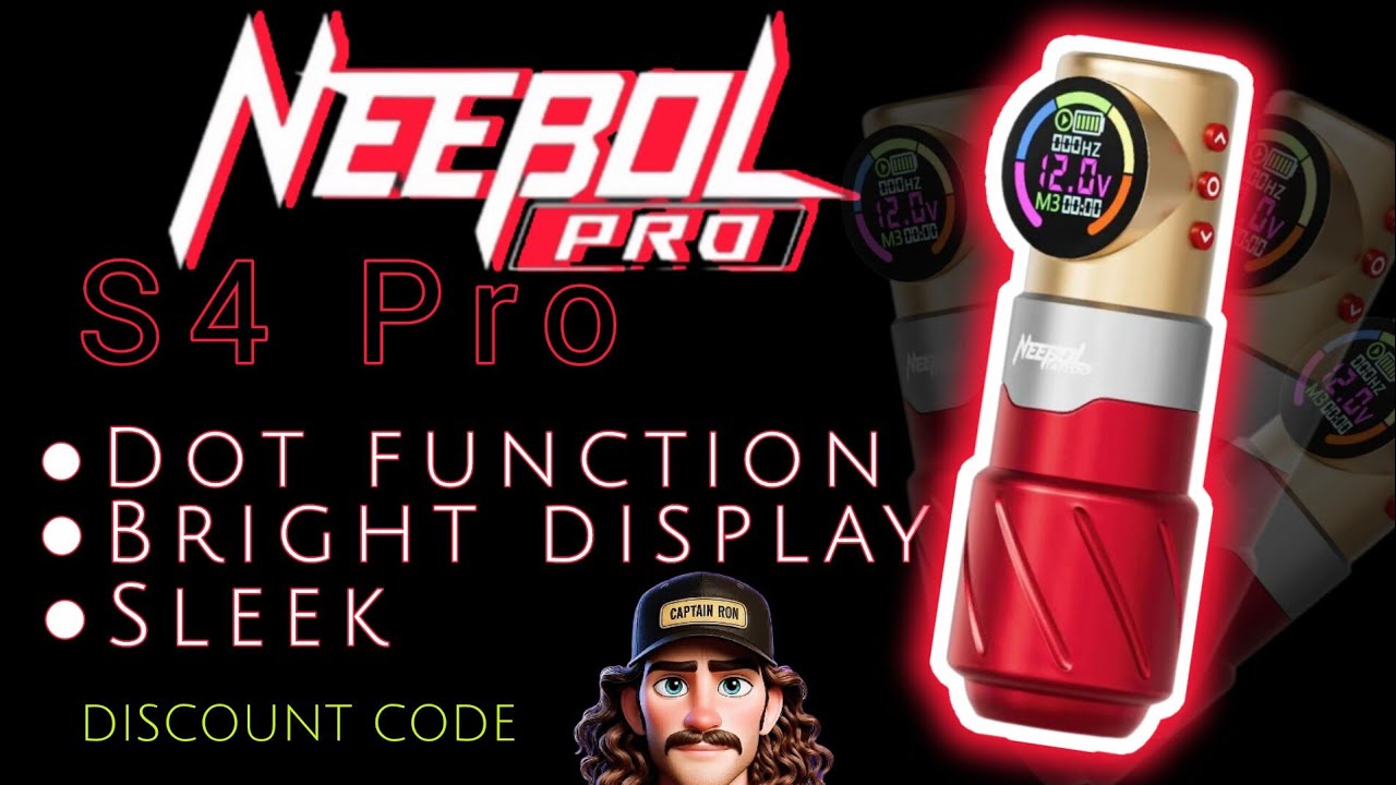 Обзор тату-машинки Neebol S4 Pro — невероятно доступная цена @NeebolTattoo