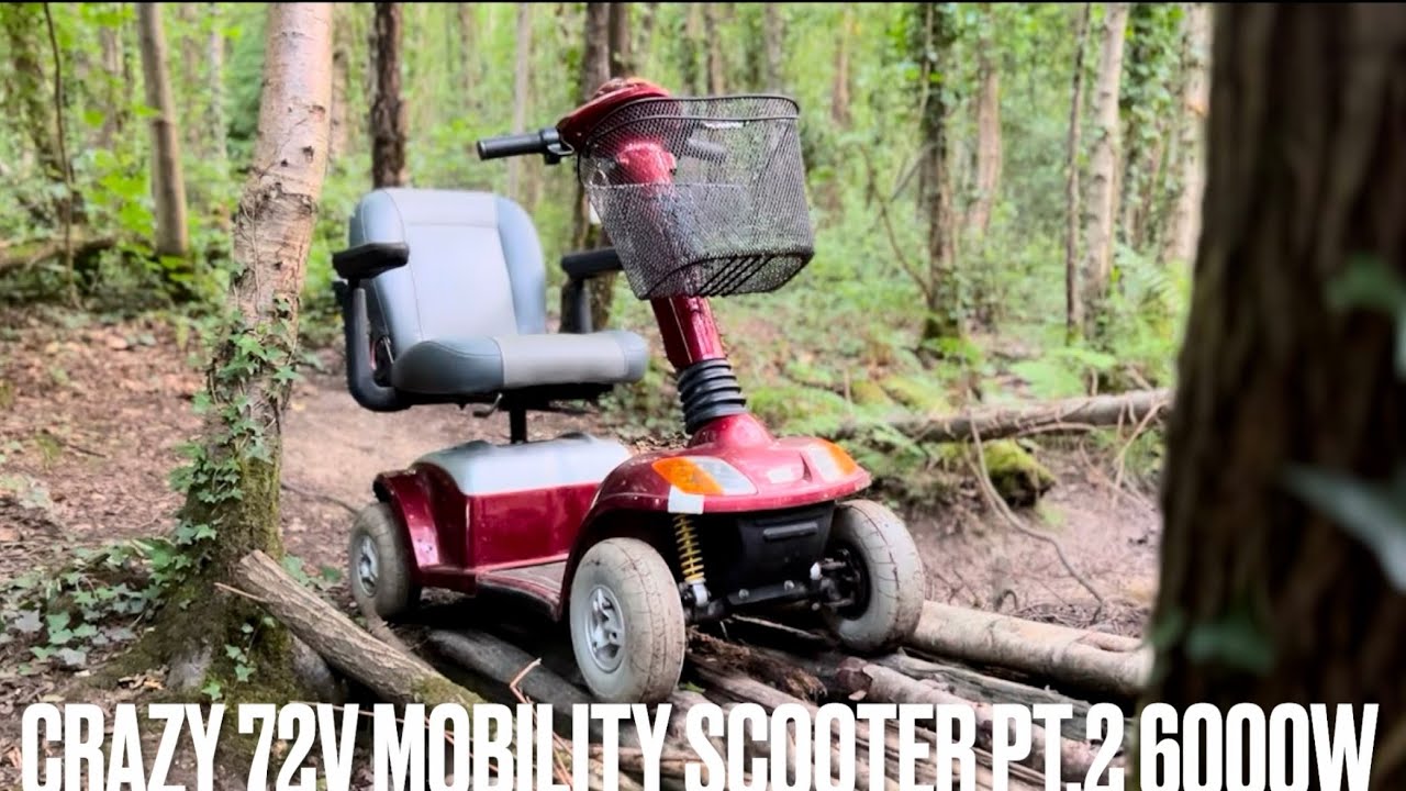 Crazy 72v Mobility Scooter Build Part 2