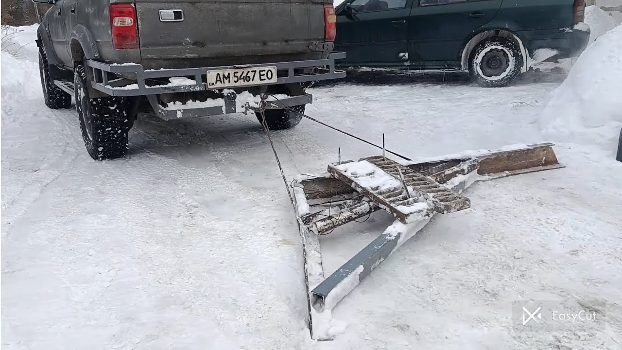 Чистка снігу своїми руками лайфхак #україна #війна #приспособа