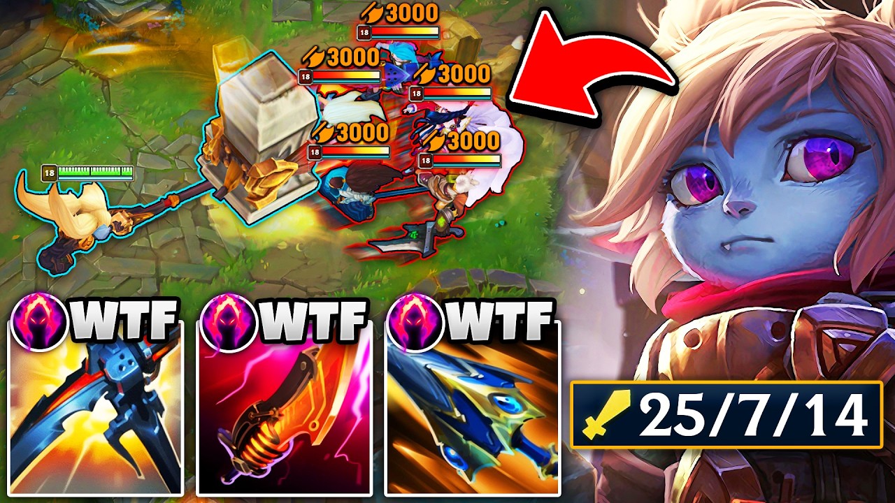 Lethality Poppy is the most broken thing you'll see today... (ONE-SHOT HAMMER)