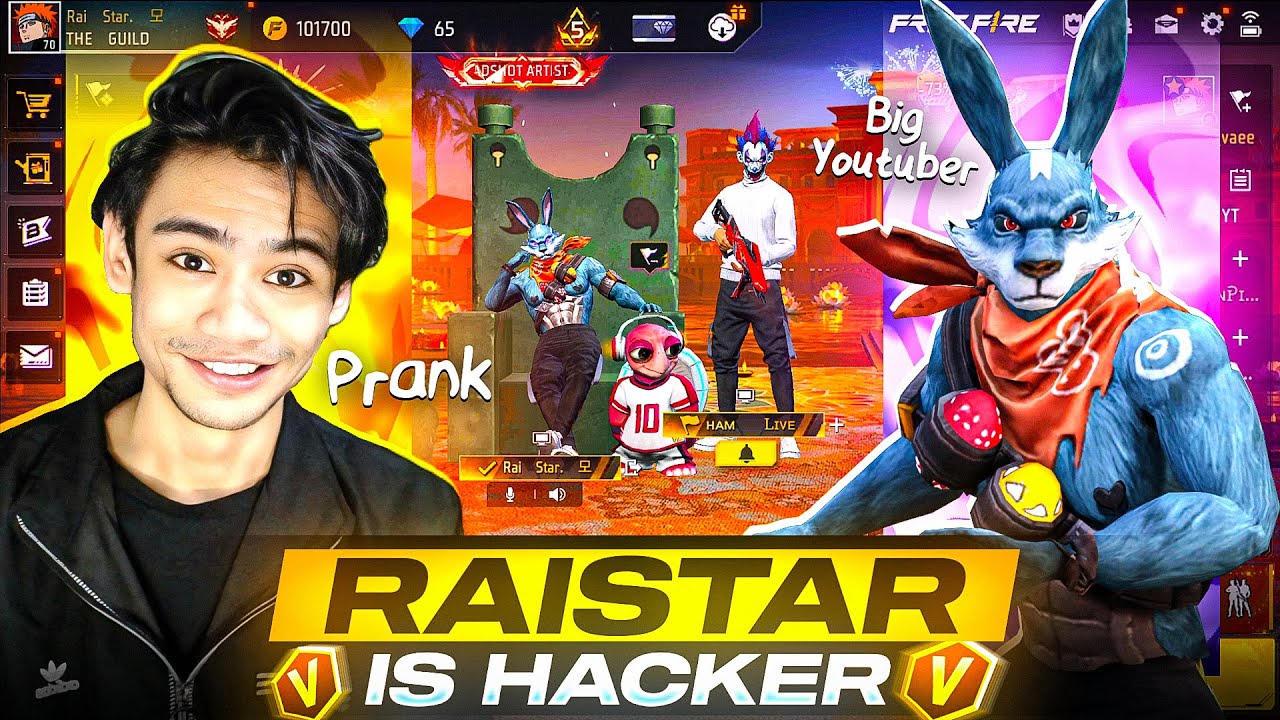 RAISTAR GUILD TEST PRANK ON A BIG YOUTUBER || THE STAR
