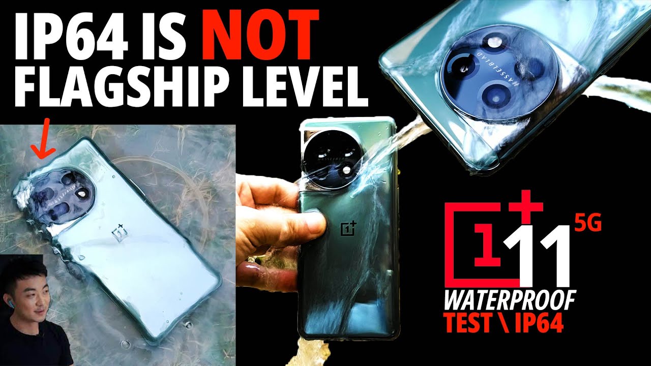 Тест на водонепроницаемость OnePlus 11 на повреждения — IP64 на самом деле НЕ флагманский уровень!