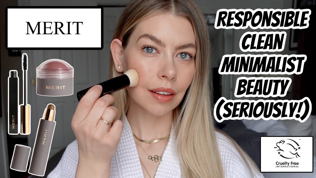 MY 5 MINUTE CLEAN, MINIMALIST BEAUTY ROUTINE FT. MERIT BEAUTY | BrittanyNichole
