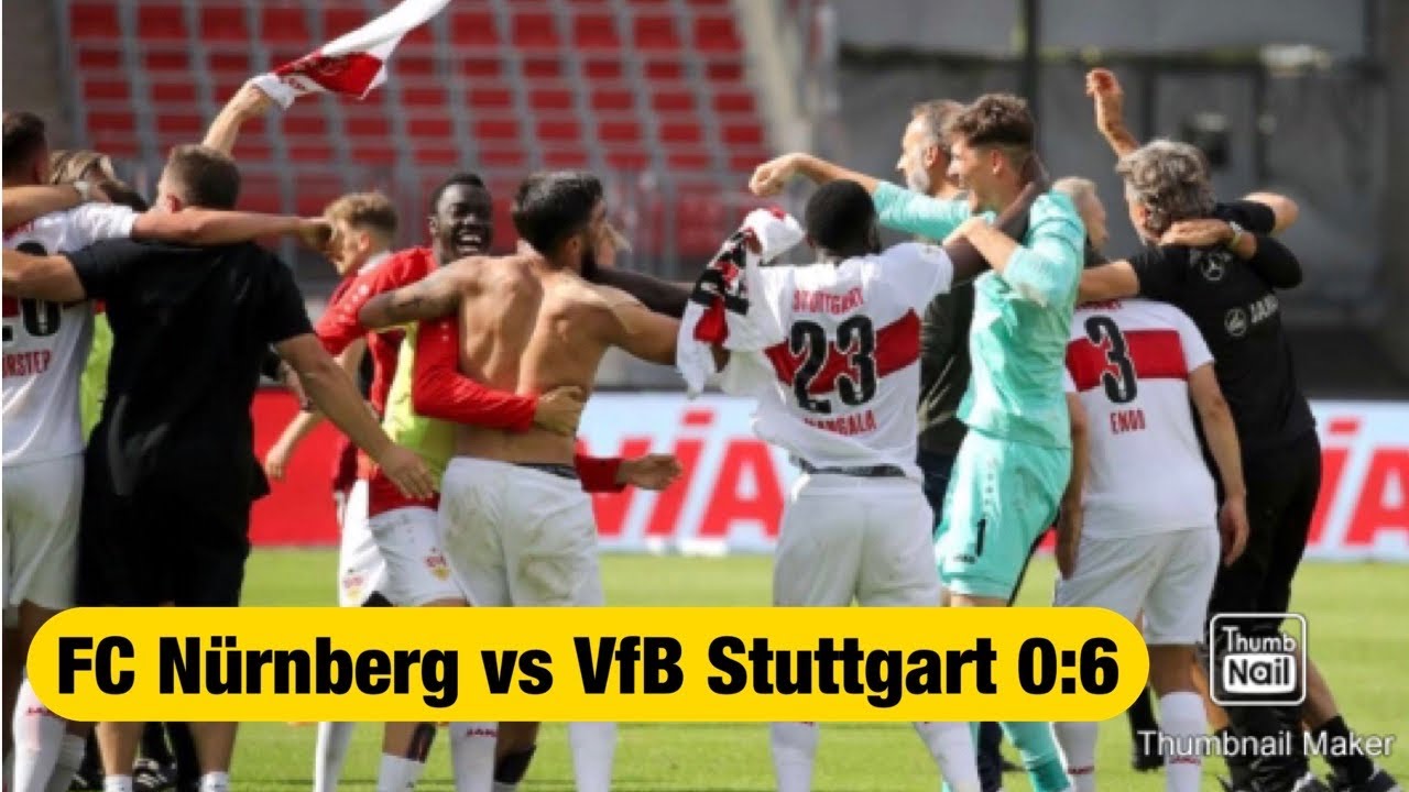 FC Nürnberg vs VfB Stuttgart 0:6