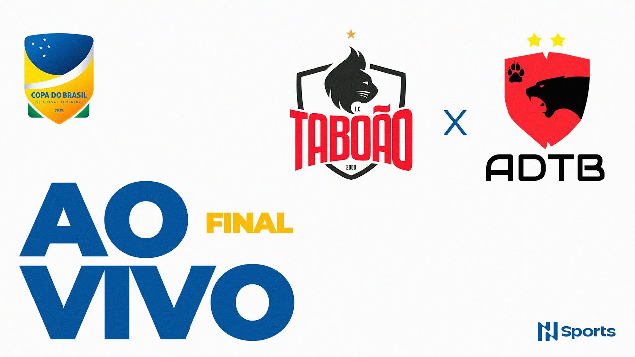 JOGO COMPLETO: TABOÃO/MAGNUS 6X2 ADTB TELÊMACO | FINAL | COPA DO BRASIL DE FUTSAL FEMININO