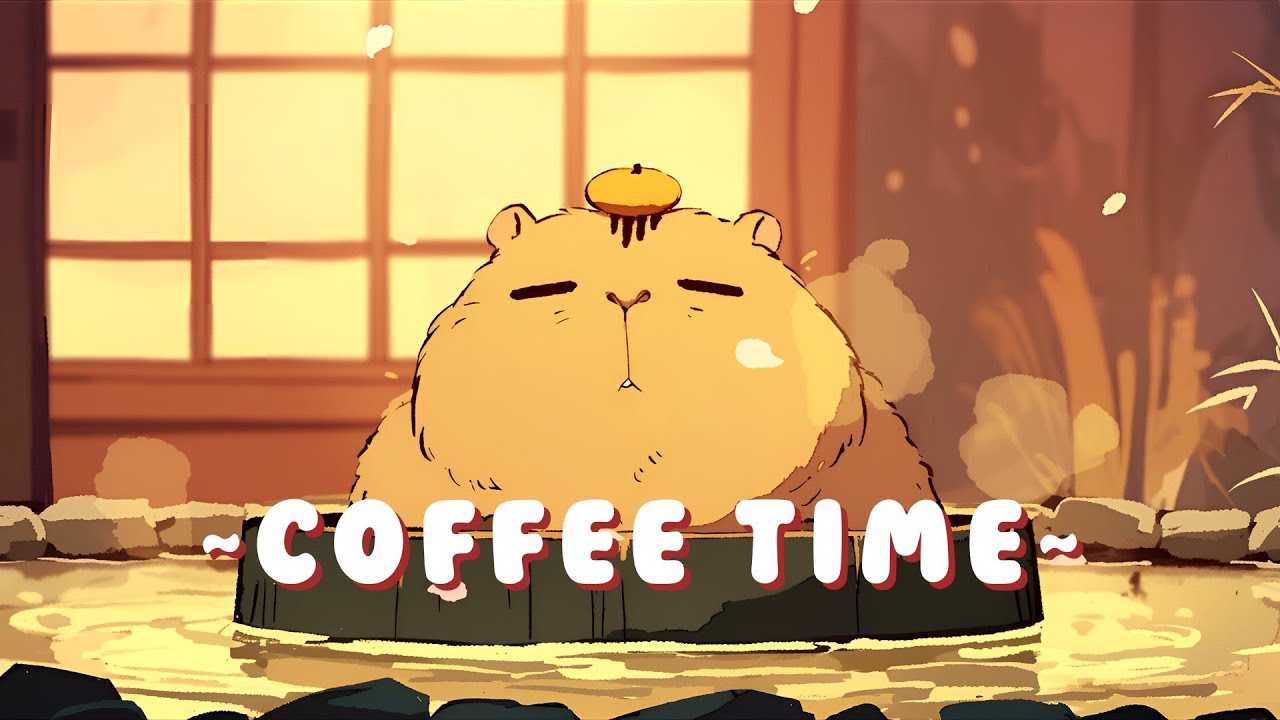 Capybara Music Corner - Cozy Beats for Relaxation ~ Cozy Times ~ 🦫 🎧 ✨ | High Quality