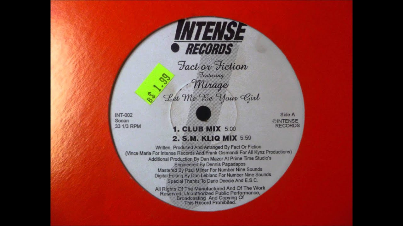 Fact Or Fiction featuring Mirage - Let Me Be Your Girl