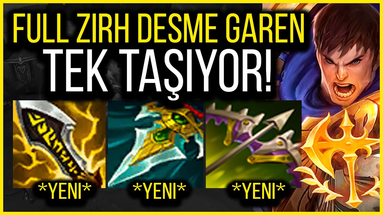 🥵 FULL ZIRH DEŞME KRİTİK GAREN SORUNSALI 🥵