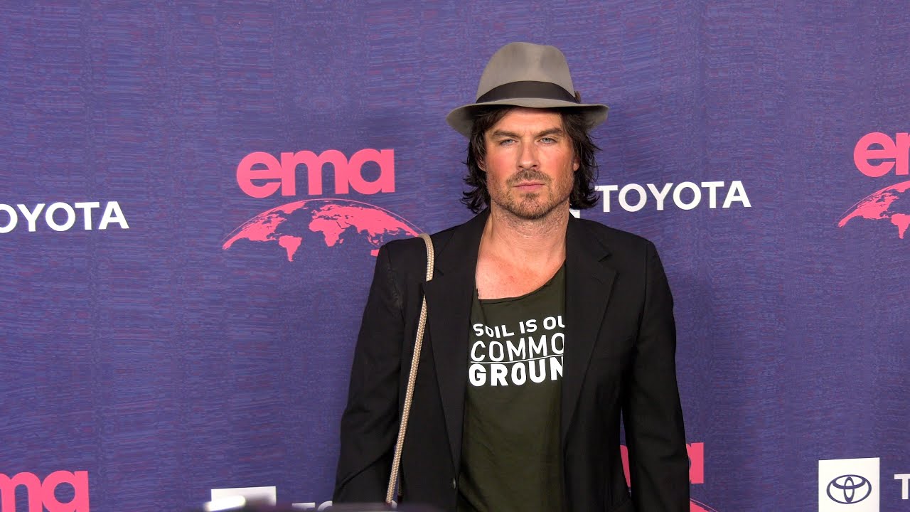 Ian Somerhalder 34th Annual Environmental Media Association (EMA) Awards Gala Green Carpet