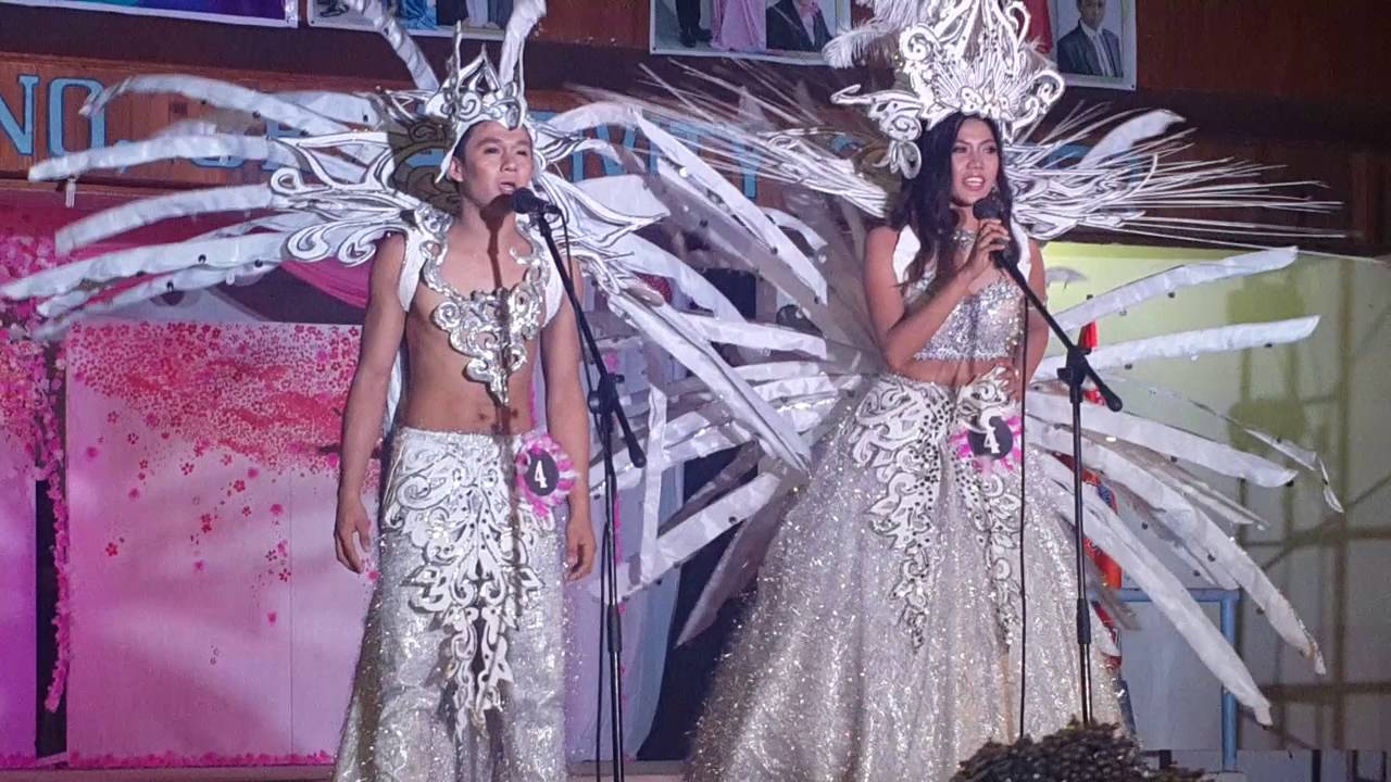 Mister and Miss CHMSC-FT 2016 Festival Costume - Introduction of Candidates
