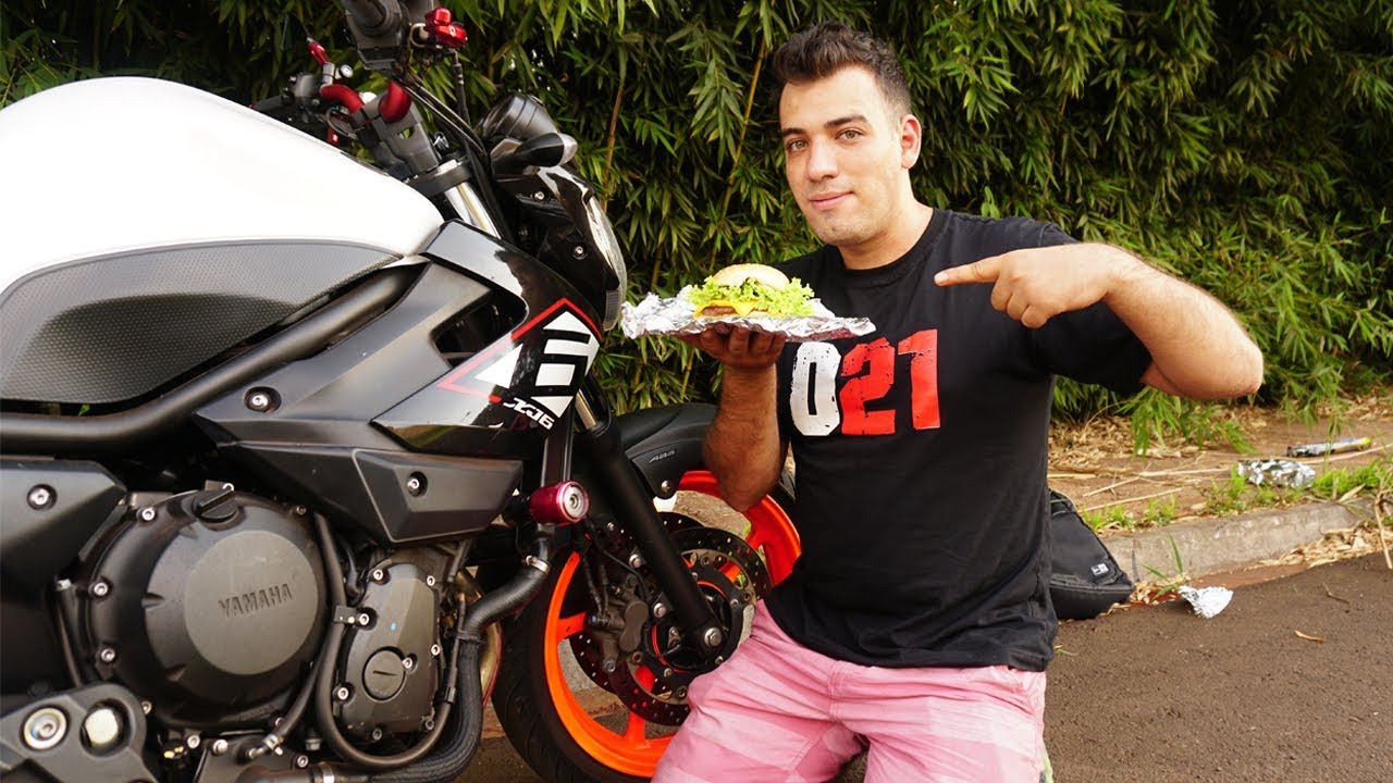 SUPER LANCHE FEITO NO ESCAPE DA XJ6 🍔😱