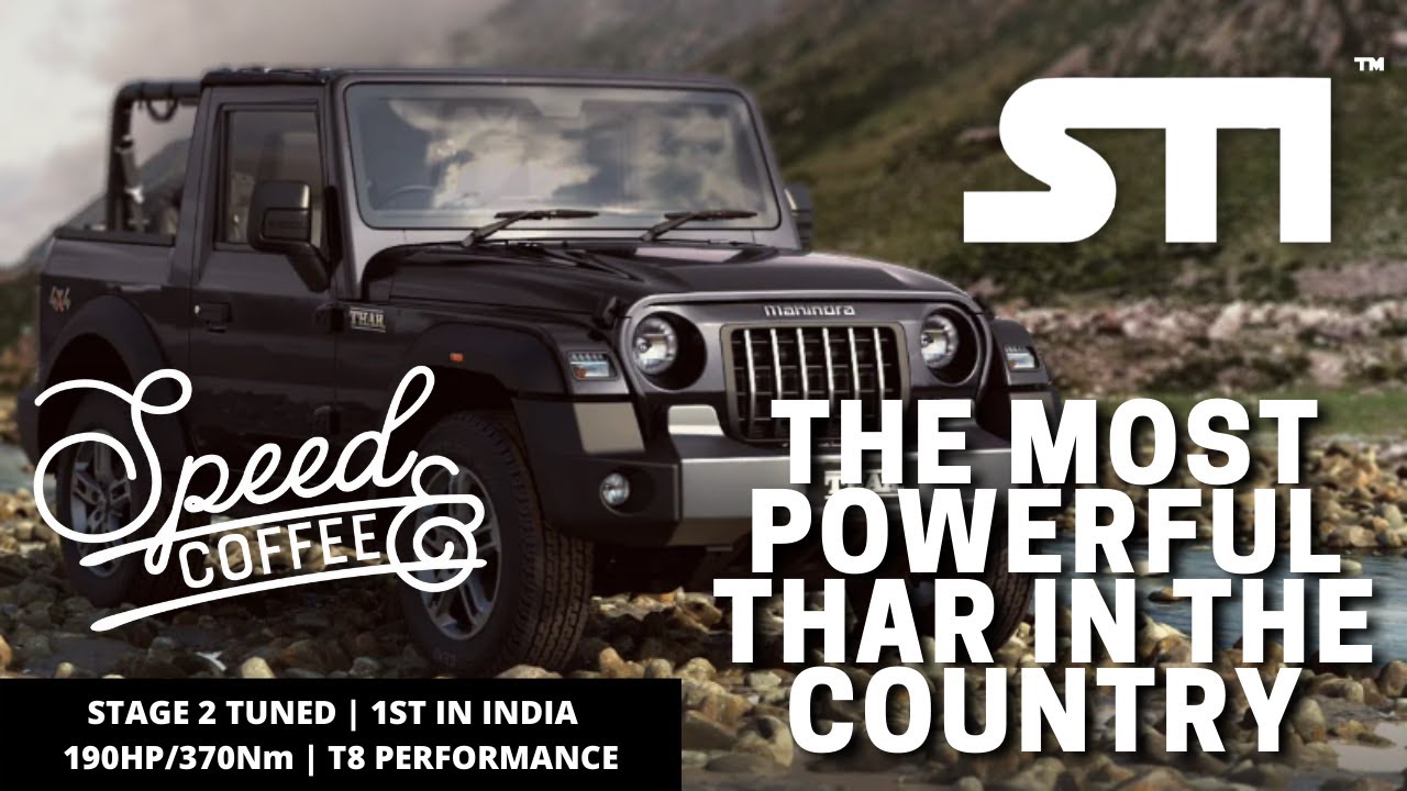MOST POWERFUL MAHINDRA THAR, STAGE 2 TUNED, DRAGY TIMING, BONUS CLIP #staytunedindia #speedandcoffee