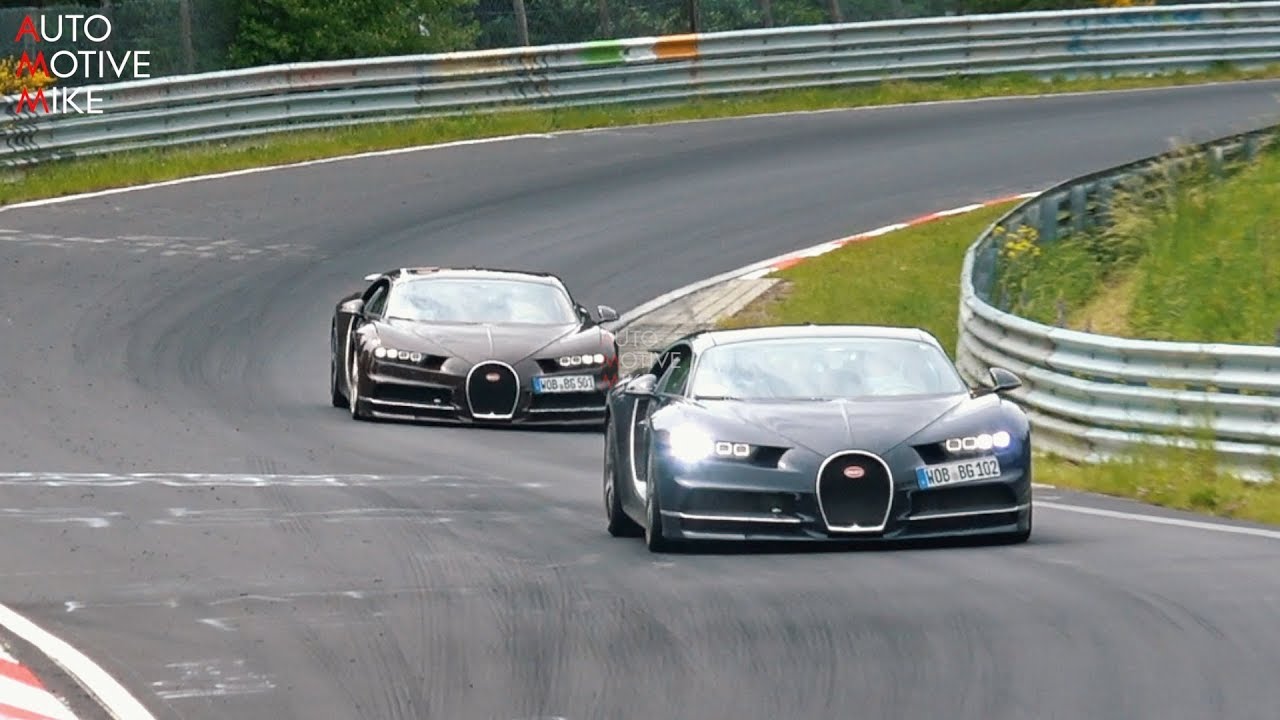 WHY IS BUGATTI TESTING TWO CHIRONS AT THE NÜRBURGRING??