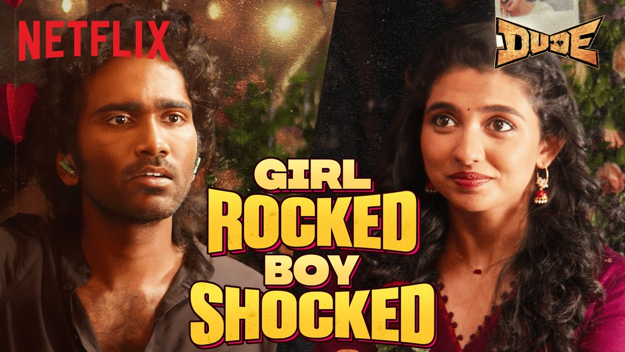 DUDE Is Shocked By This EPIC Metro Proposal 💍😳 | Pradeep Ranganathan, Mamitha | Hindi Dub | Netflix