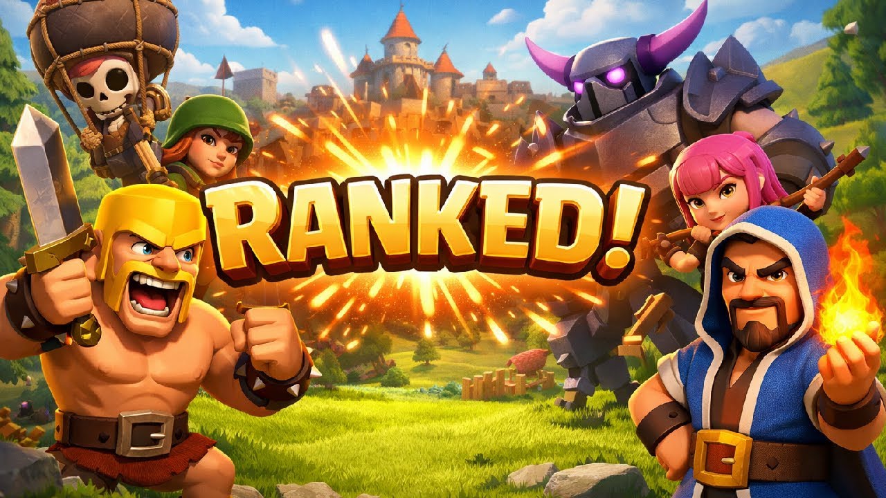 🔥 CLASH OF CLANS RANKED LIVE