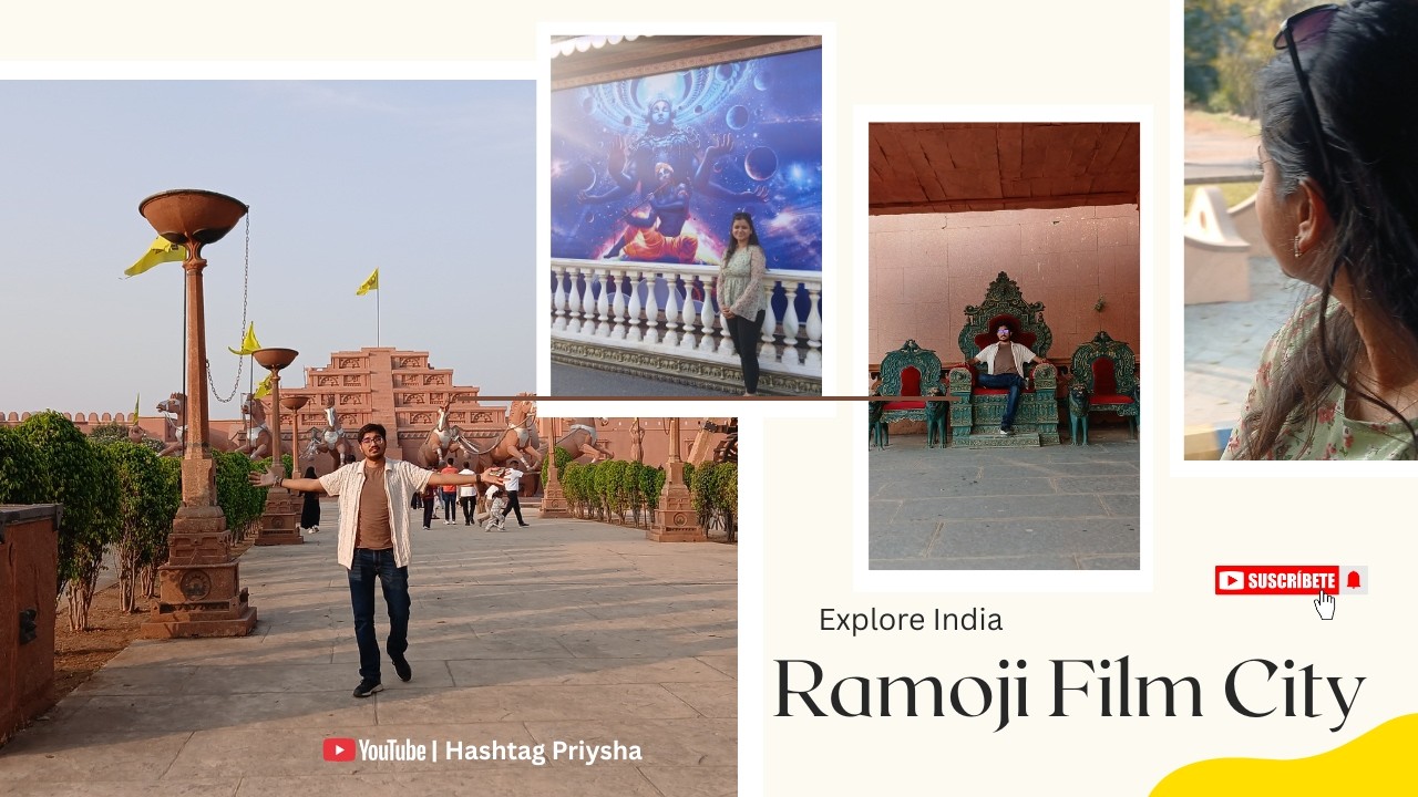 EXPLORING INDIA | HYDERABAD | RAMOJI FILM CITY | TRAVEL VLOG WITH PRIYSHA