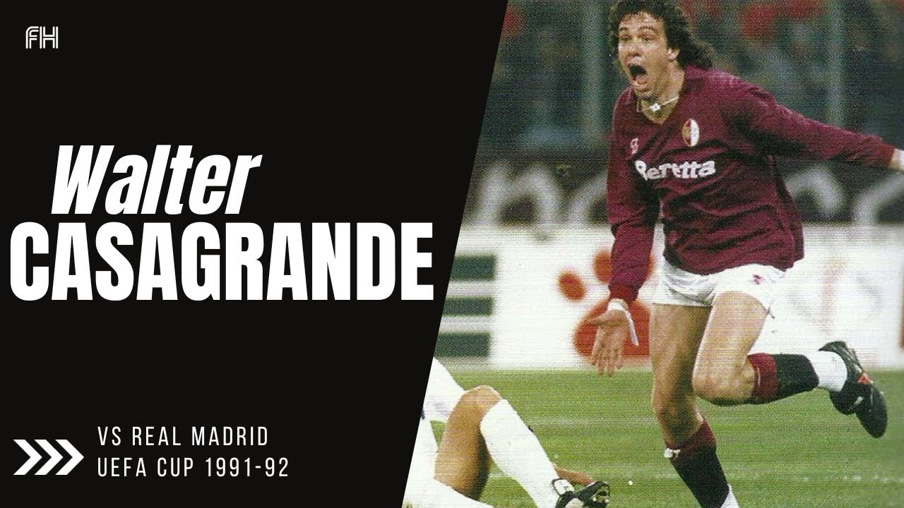 Casagrande ● Skills ● FC Torino 2:0 Real Madrid ● UEFA Cup 1991-92