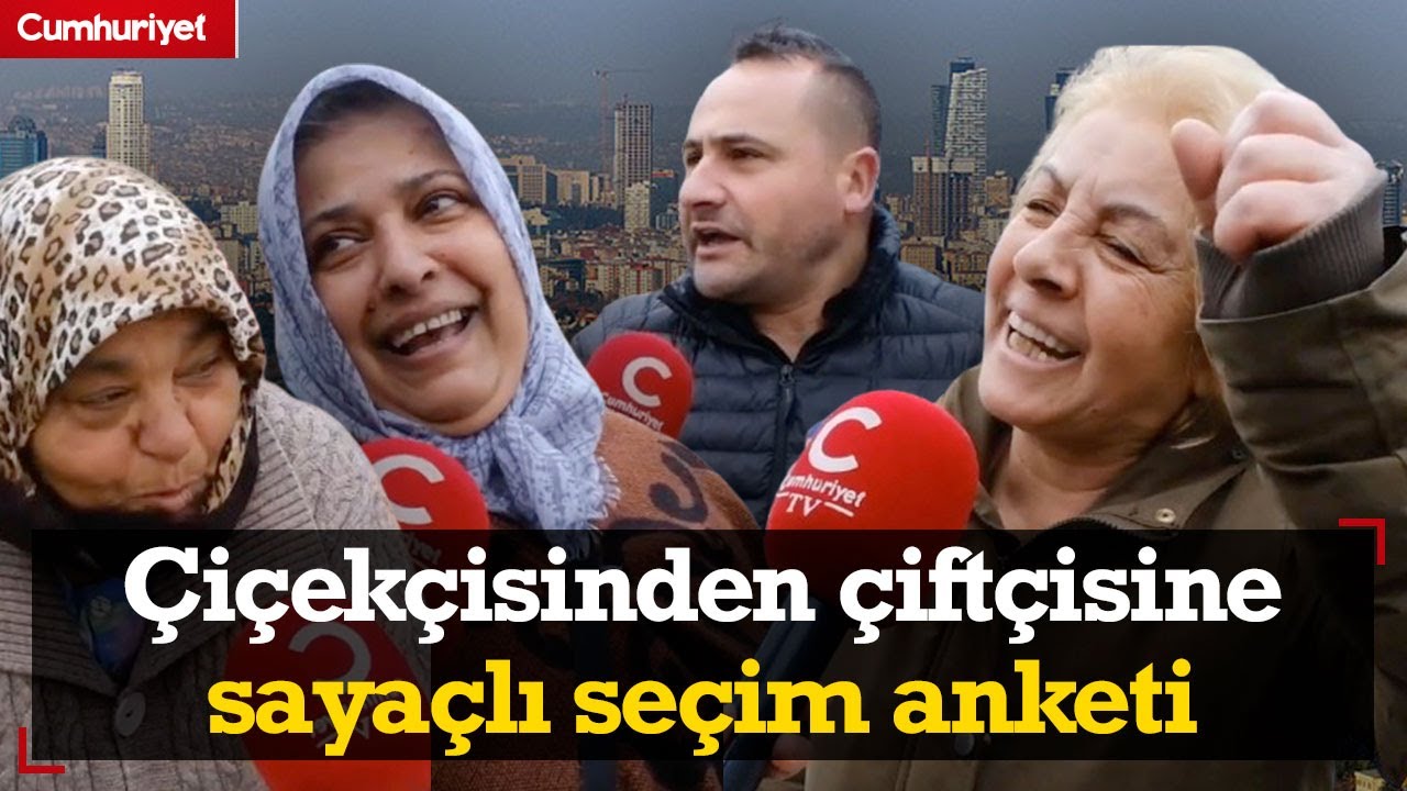 Çatalca'ya sorduk | Çiçekçisinden çiftçisine sayaçlı seçim anketi
