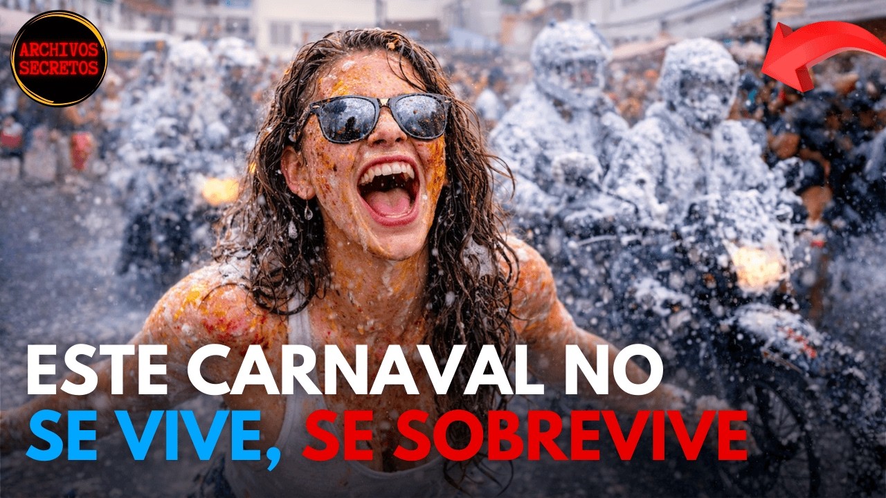 El Carnaval MÁS LOCO del mundo está en Ecuador | Archivos Secretos