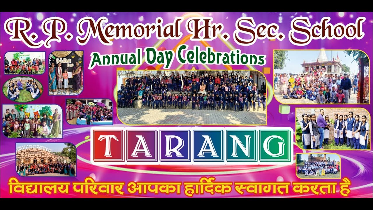 #live  Annual Function 2025-26 R P Memorial High. Sec. School, Rewa