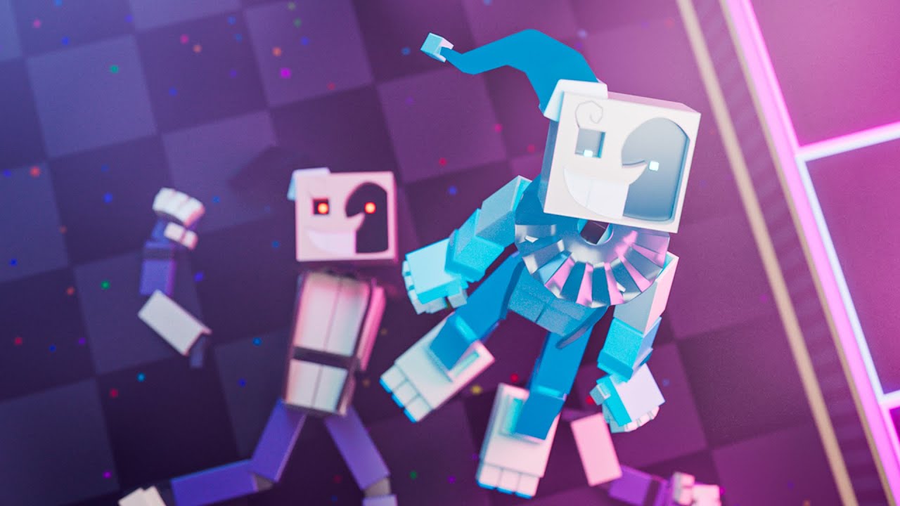 Minecraft FNAF Moondrop gets scrapped! (Minecraft Roleplay)