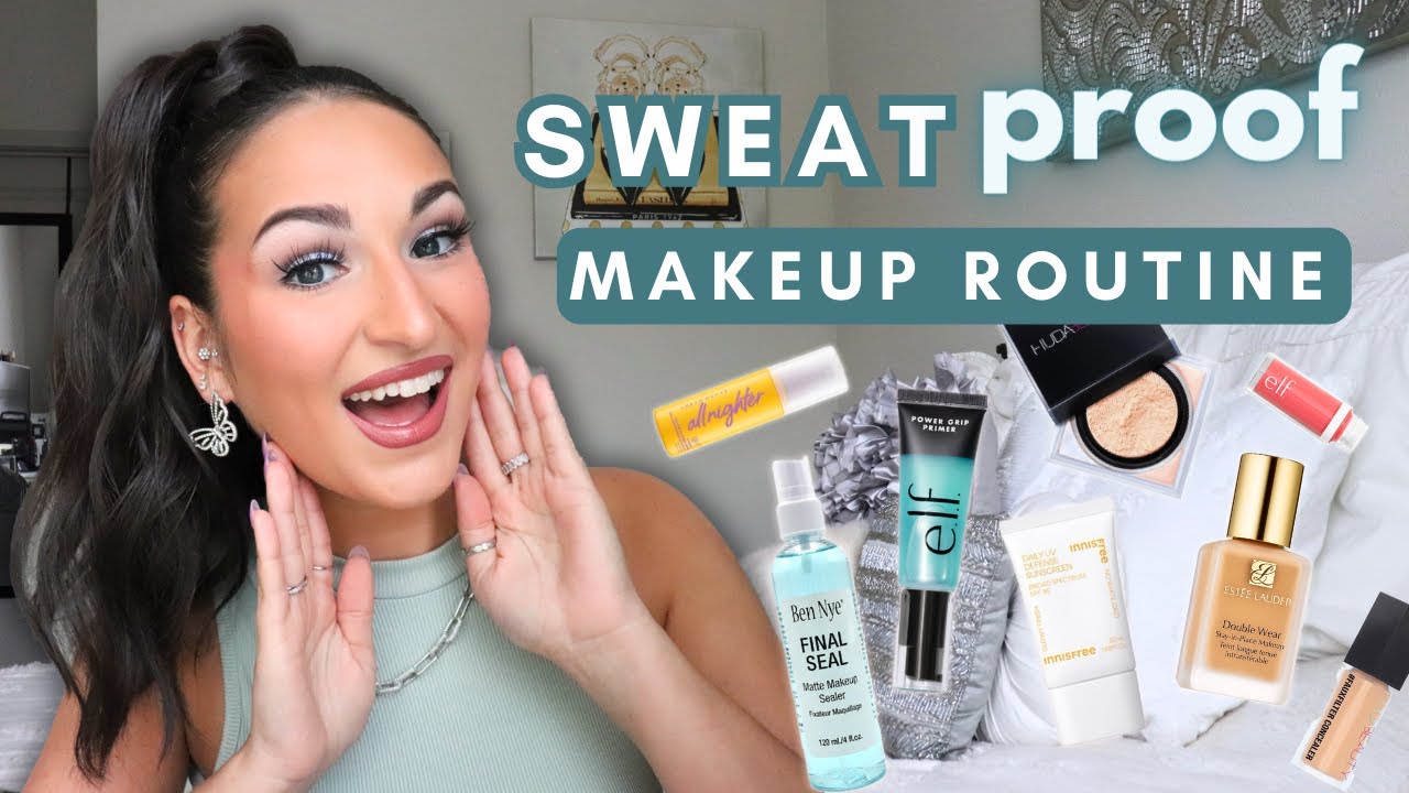 my iconic SWEAT PROOF makeup routine!! (perfect for summer) ☀️