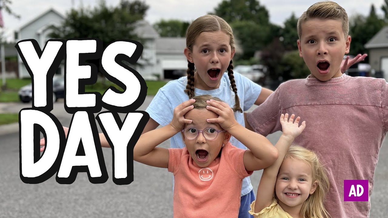 AD | YES DAY! Saying Yes to Everything Our Kids Ask For An Entire Day