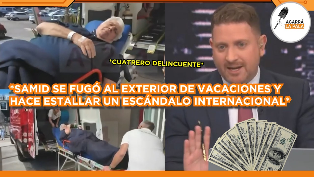 EL KUKA SAMID SE FUGÓ DE LA ARGENTINA, HACE ESTALLAR ESCÁNDALO INTENRACIONAL Y VIALE LO PRENDE FUEGO