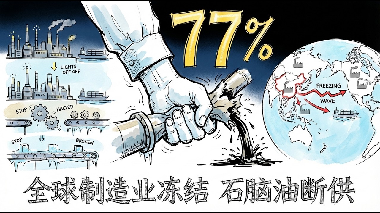 石腦油斷供！全球製造業正在凍結？韓國77%工業命脈被掐斷