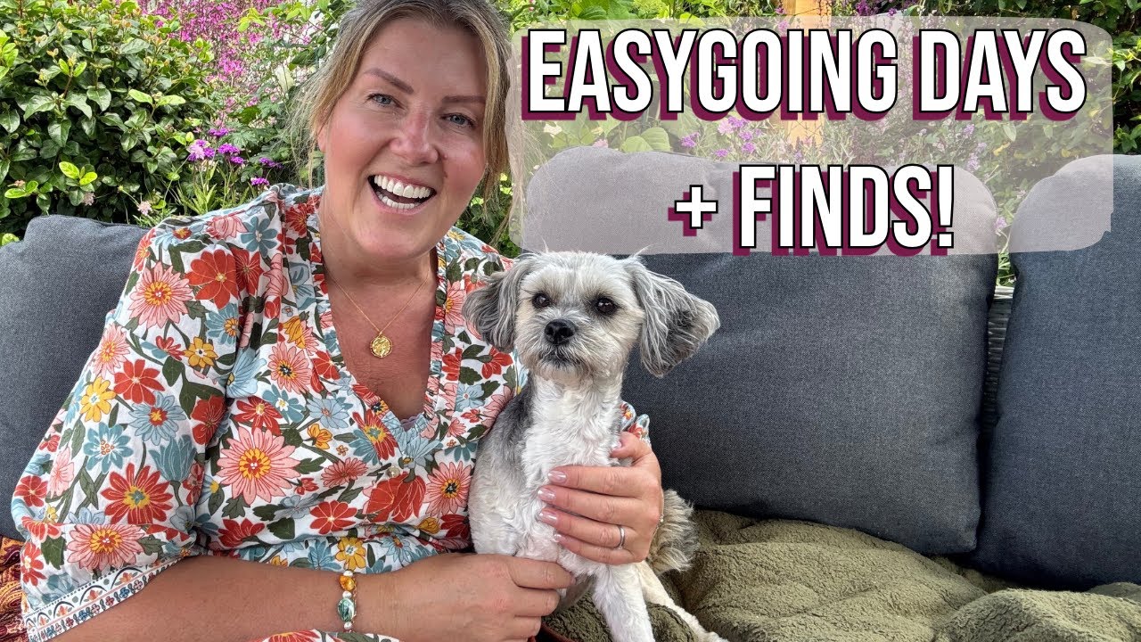 Easygoing Days with Me | Midlife Vlog: Nails, Tea & Thrifted Fashion Finds