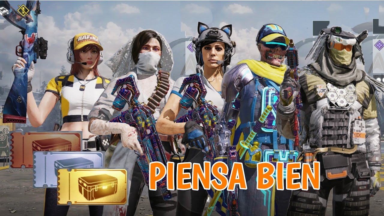 Las mejores skins gratis por cupones dorados (ojal&aacute; las reciclen) - COD Mobile