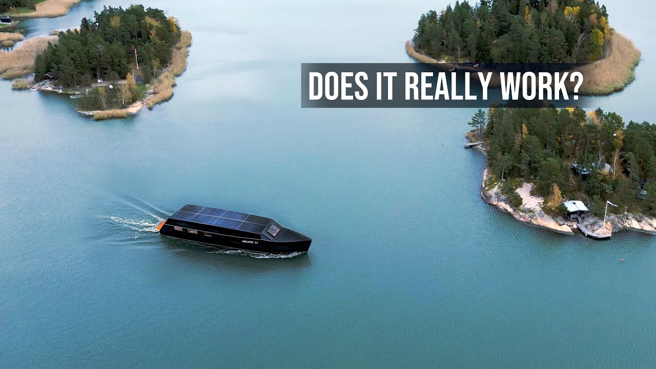 I Spent 200 Days Building a Solar Explorer Yacht That Runs Forever