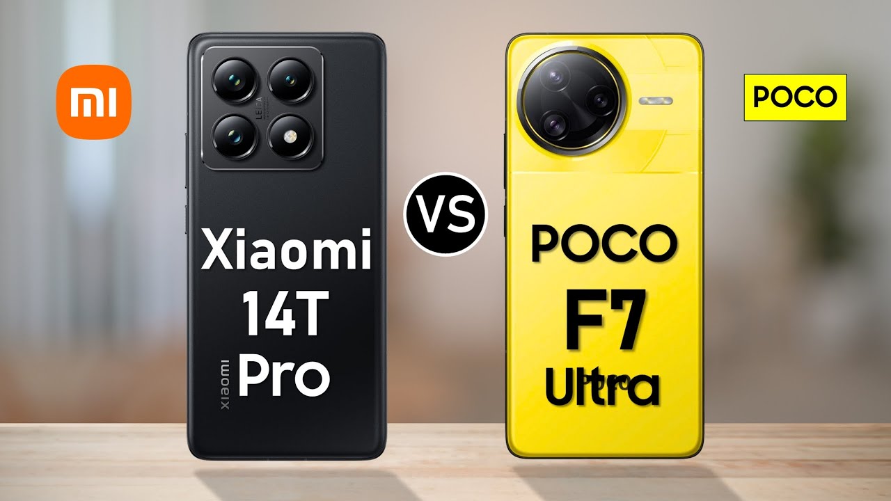 Xiaomi 14T Pro Vs POCO F7 Ultra