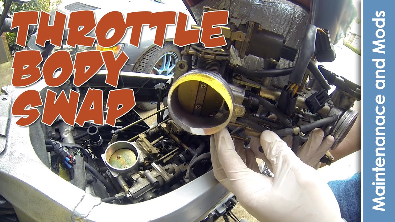 SV1000S Throttle Body and Manifold Replacement