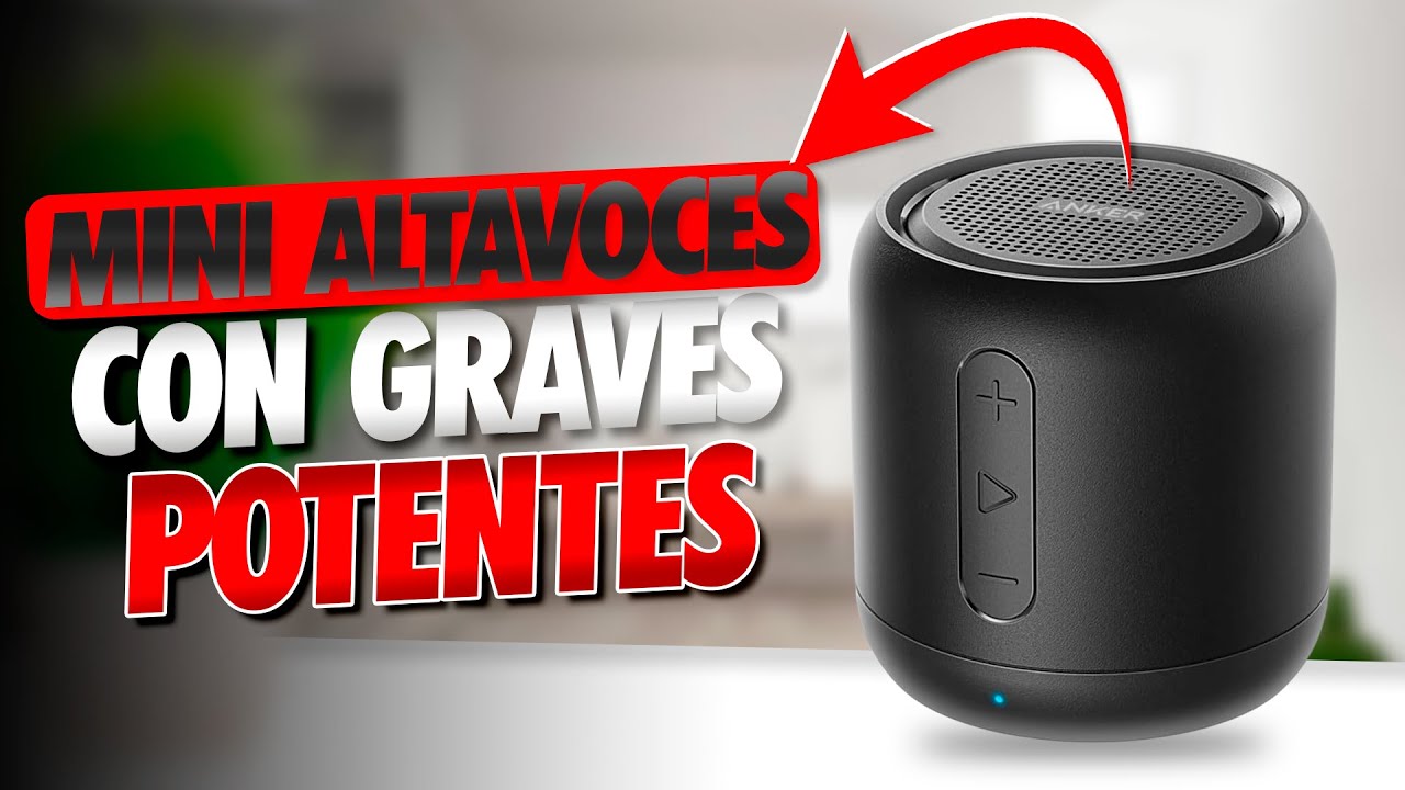 Los Mejores MINI ALTAVOCES Bluetooth con Graves Potentes [2025] ✅ | Audio Potente y Compacto