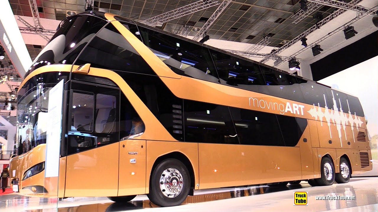 2020 Neoplan Skyliner 76 Seat Double Decker Luxury Coach - Exterior Interior Walkaround