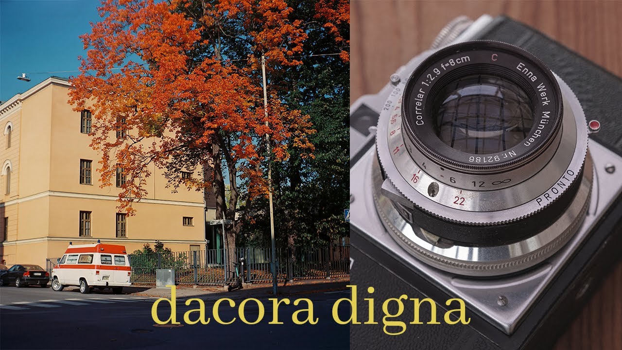 Shooting film with a camera from the 1950s | Dacora Digna 80mm f/2.9