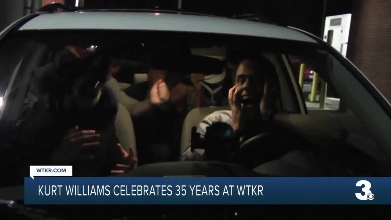 Kurt Williams celebrates 35 years at WTKR