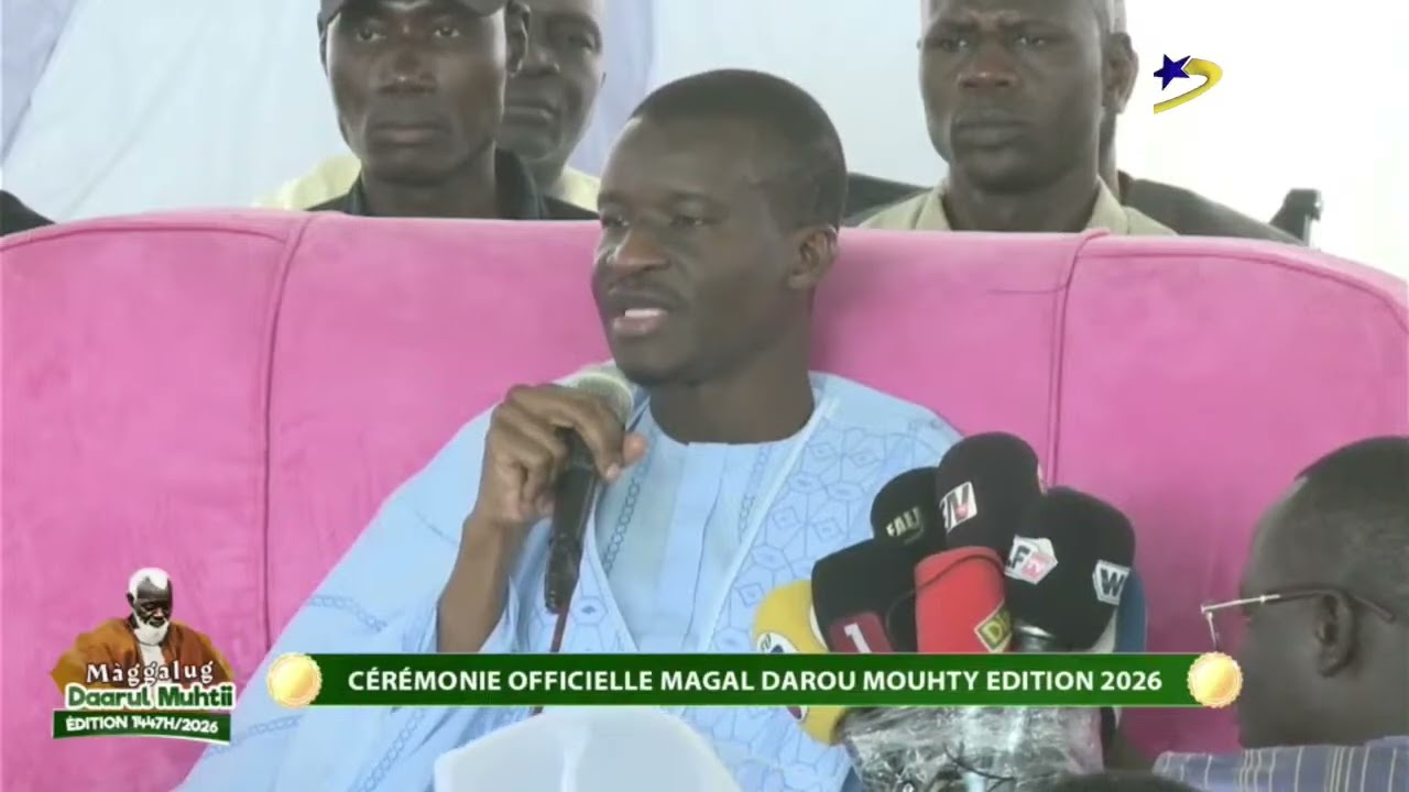 Cérémonie Officielle Magal Darou Mouhty 2026 | Ministre de l'intérieur le Magal inscrit ds le calend