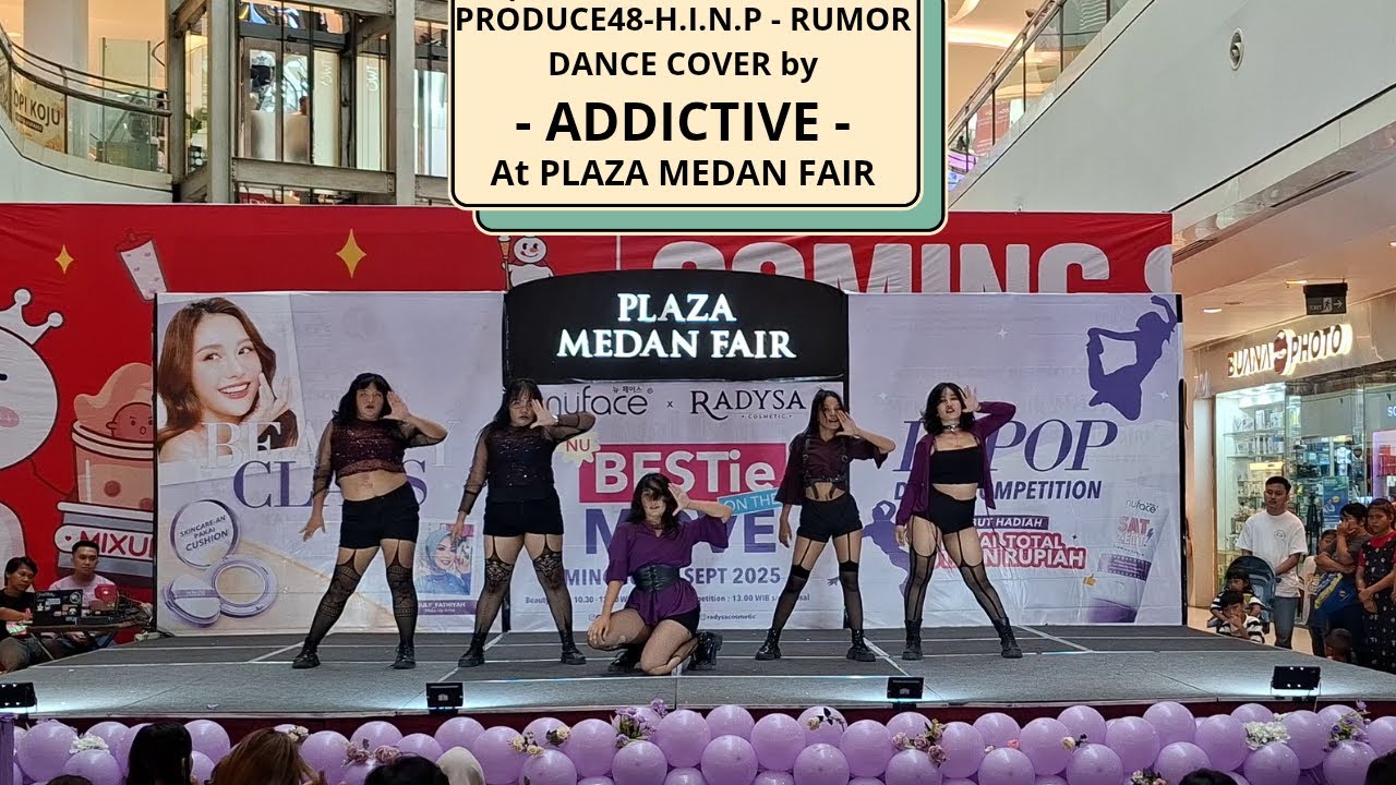 PRODUCE48-H.I.N.P - Rumor DANCE COVER by - ADDICTIVE - at PLAZA MEDAN FAIR