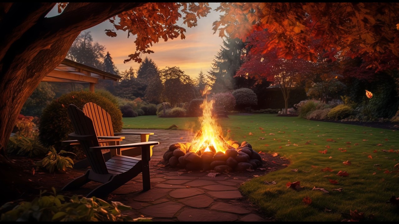 🔴 CANLI | Ateş Çukuru Başında Orman Huzuru 🔥🌲| Relax by the Fire Pit in the Forest