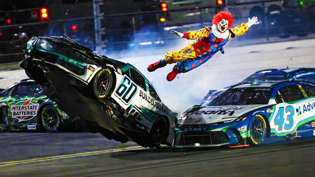 Знаковые моменты NASCAR, испорченные ИИ #2